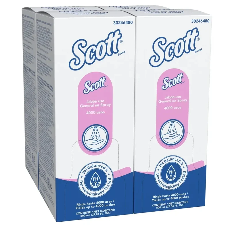 Jabón Spray Scott® Essential 800 ml – Caja 4 Recargas | KC46480
