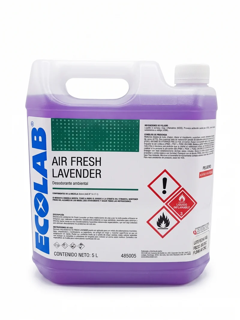 Air Fresh® Lavanda – Desodorizante Ambiental - (5 L)