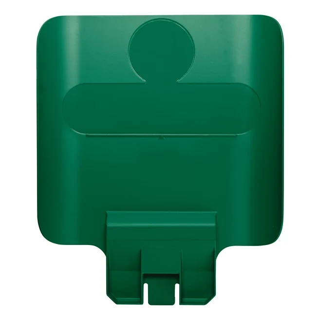 Cartel para Punto de Reciclaje Verde SLIM JIM® Rubbermaid Commercial RB-2007908 (1 unidad)