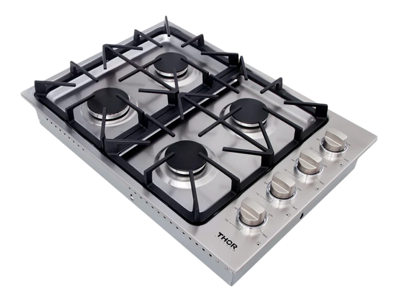 Parrilla de gas 30" Professional empotrable 4 zonas