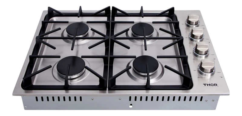 Parrilla de gas 30" Professional empotrable 4 zonas