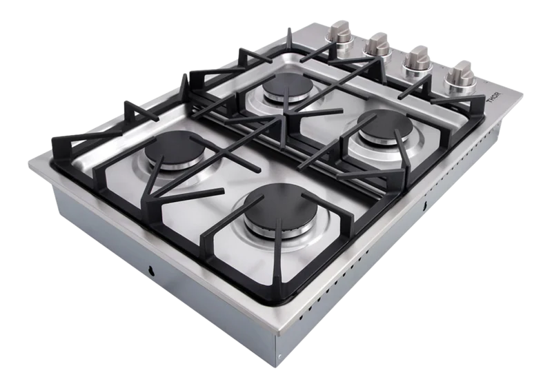 Parrilla de gas 30" Professional empotrable 4 zonas