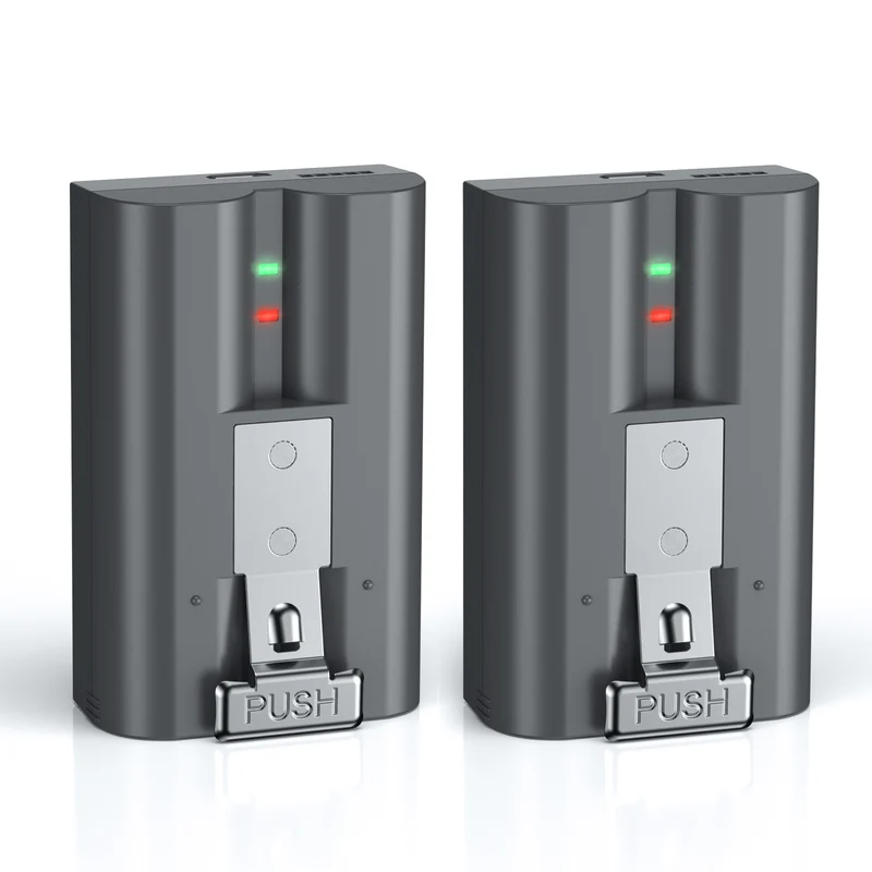 Powerextra Pro 2-Pack 6040mAh Rechargeable Batteries Compatible with Ring Doorbells & Cameras – Home Security Backup