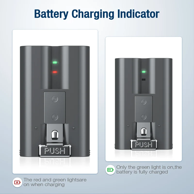 Powerextra Pro 2-Pack 6040mAh Rechargeable Batteries Compatible with Ring Doorbells & Cameras – Home Security Backup