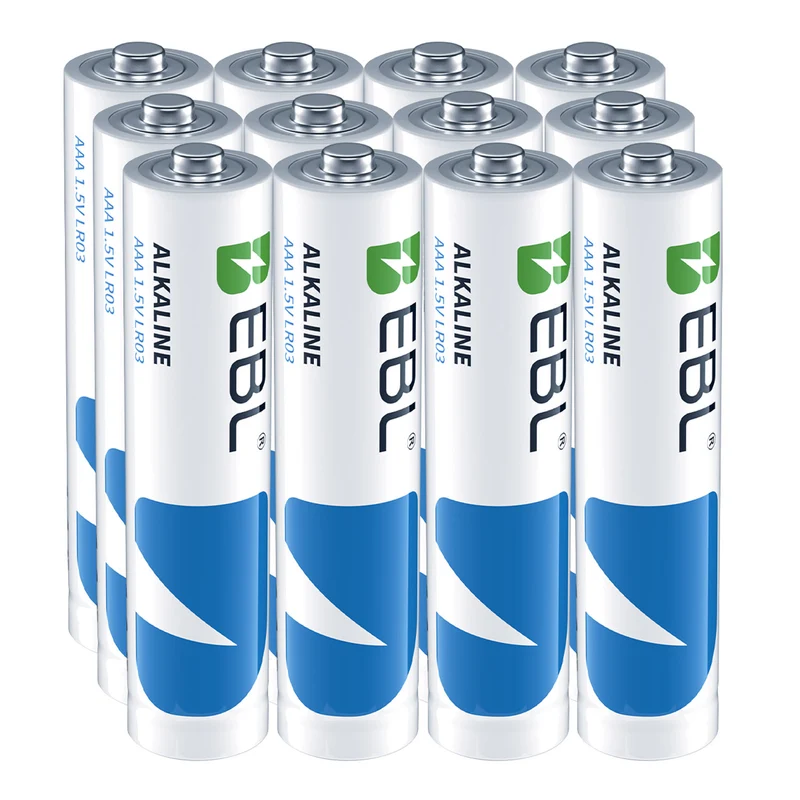 EBL AAA Batteries, 1.5V Alkaline Triple A Batteries