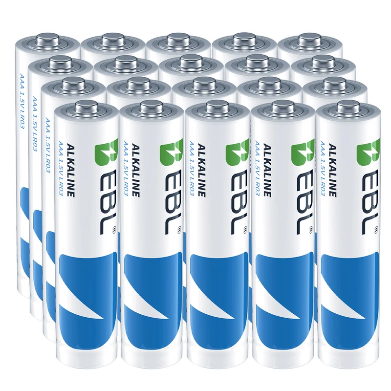 EBL AAA Batteries, 1.5V Alkaline Triple A Batteries