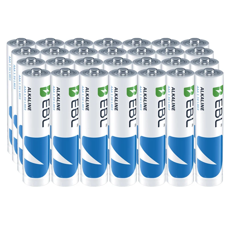 EBL AAA Batteries, 1.5V Alkaline Triple A Batteries