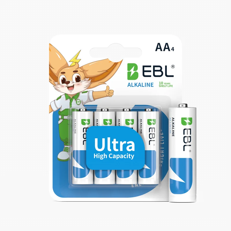 EBL 24 Pack AA AAA 1.5V Alkaline Batteries Non-Rechargeable