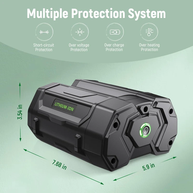 5.5Ah 56V Battery Replacement for EGO Power+ Cordless Tools
