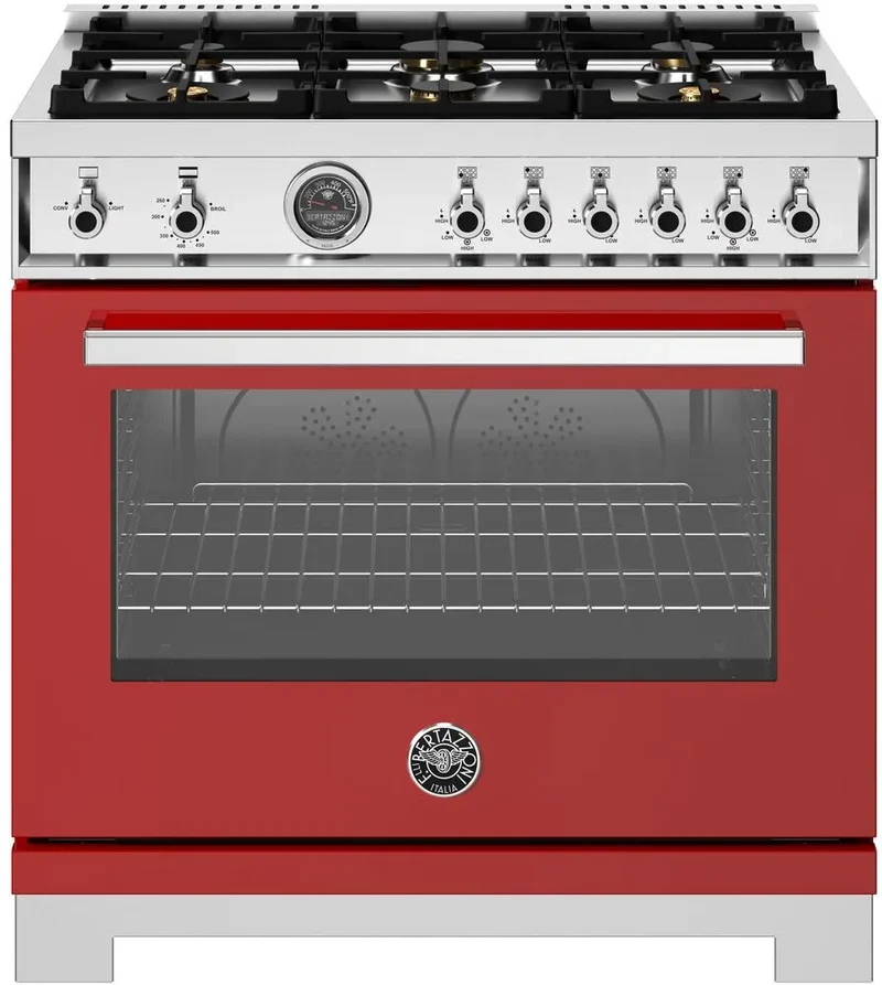 Horno de gas 36" Professional series 6 burners