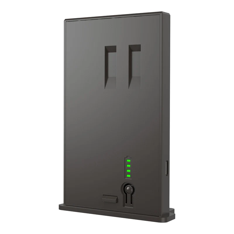 2-Pack 5000mAh Rechargeable Lithium Battery Pack for Moultrie Edge Trail Cameras with USB-C Charging Cables