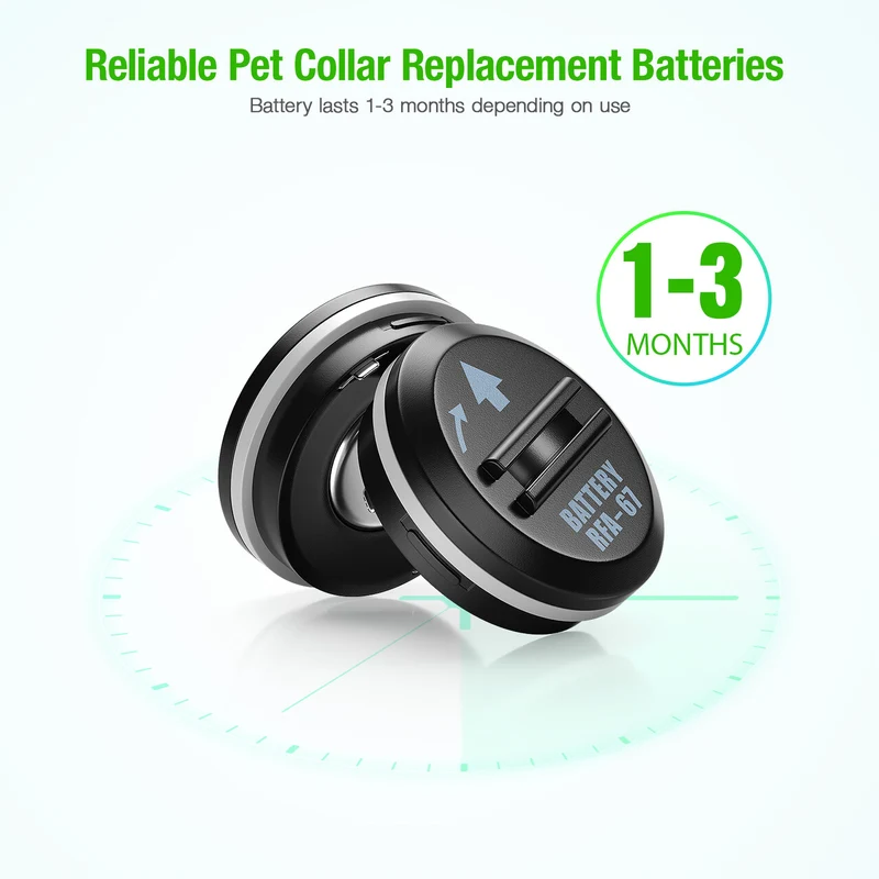 EBL RFA-67 6 Volt Pet Collar Replacement Batteries