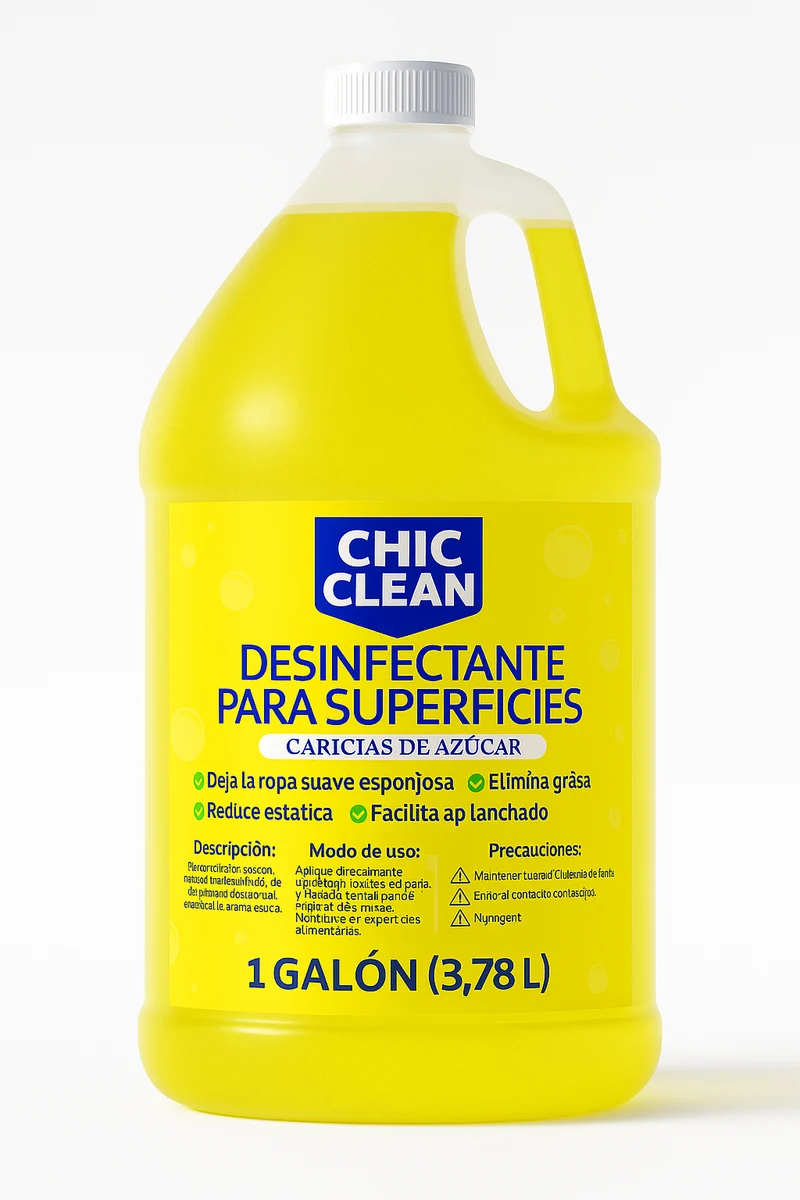 Desinfectante de Superficies Aroma Caricias de Azucar– Chic Clean