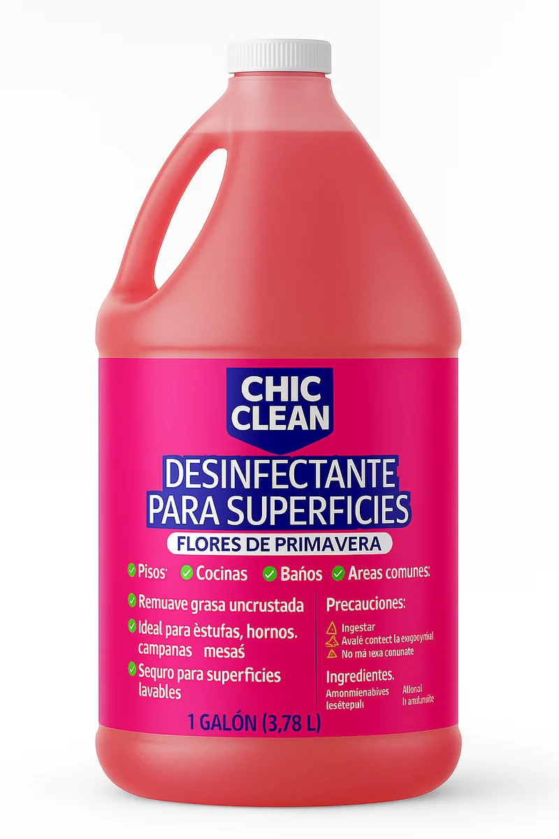 Desinfectante de Superficies Aroma Floral – Chic Clean