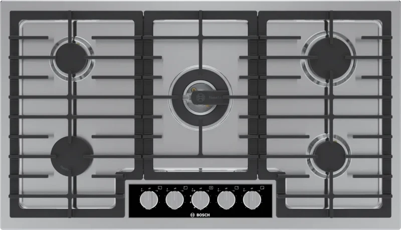 Parrilla de gas 36" Benchmark® 5 zonas INOX