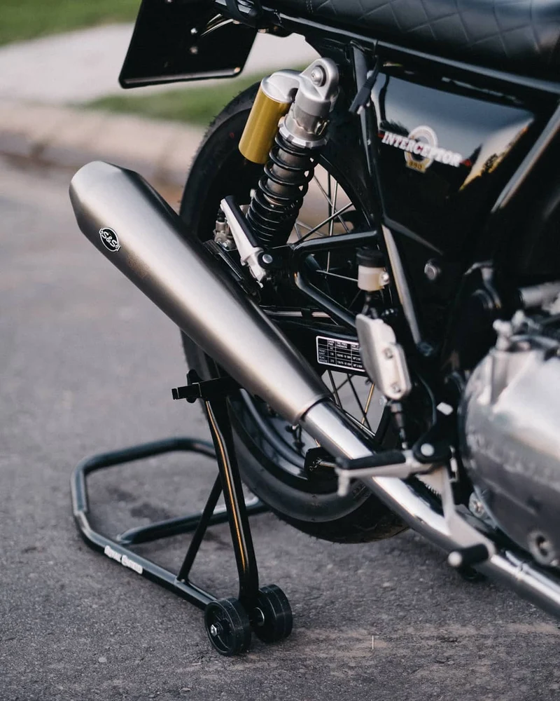 Par de silenciadores S&S Royal Enfield Interceptor / continental GT 650