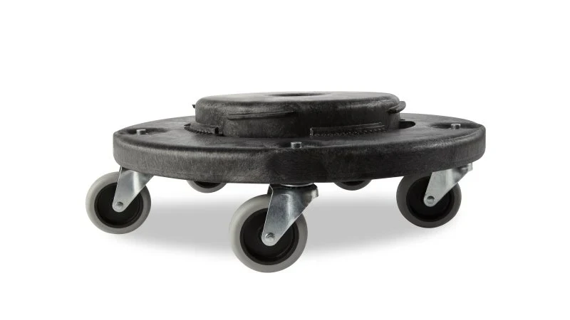 PLATAFORMA CON RUEDAS DOLLY Brute Negro 121 L Rubbermaid