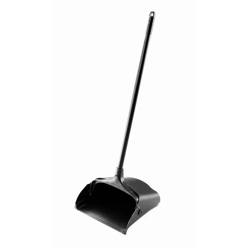 RECOGEDOR LOBBY PRO® EXECUTIVE SERIES™ NEGRO CON BASTÓN LARGO RUBBERMAID