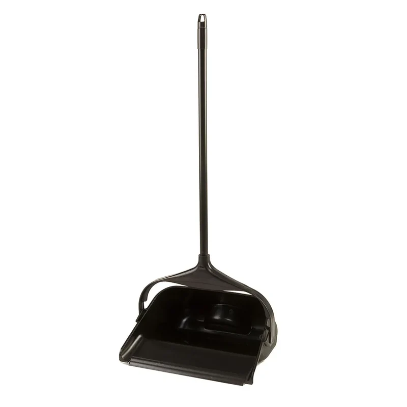 RECOGEDOR LOBBY PRO® EXECUTIVE SERIES™ NEGRO CON BASTÓN LARGO RUBBERMAID