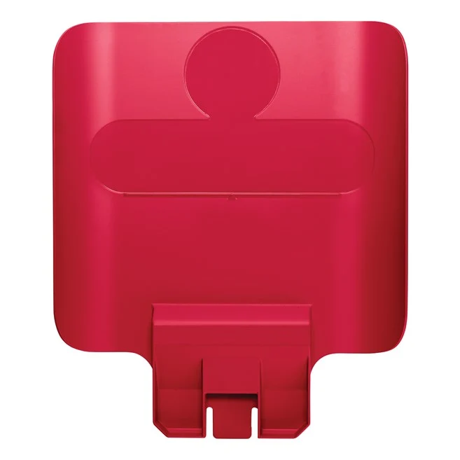 LETRERO ROJO ESTACION DE RECICLAJE KIT SLIM JIM® Rubbermaid - (1 unidad)