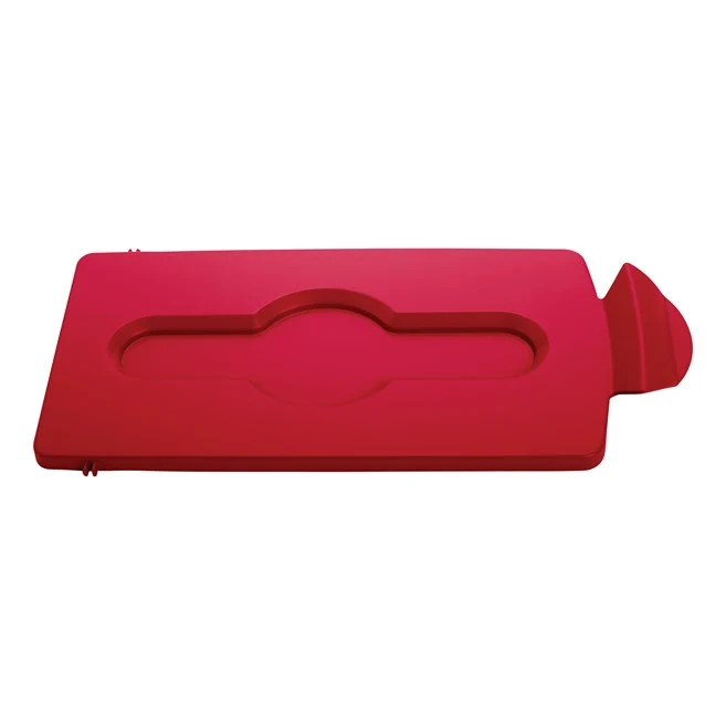 TAPA PARA ESTACIÓN DE RECICLAJE ROJA SLIM JIM® CERRADA - (1 unidad)