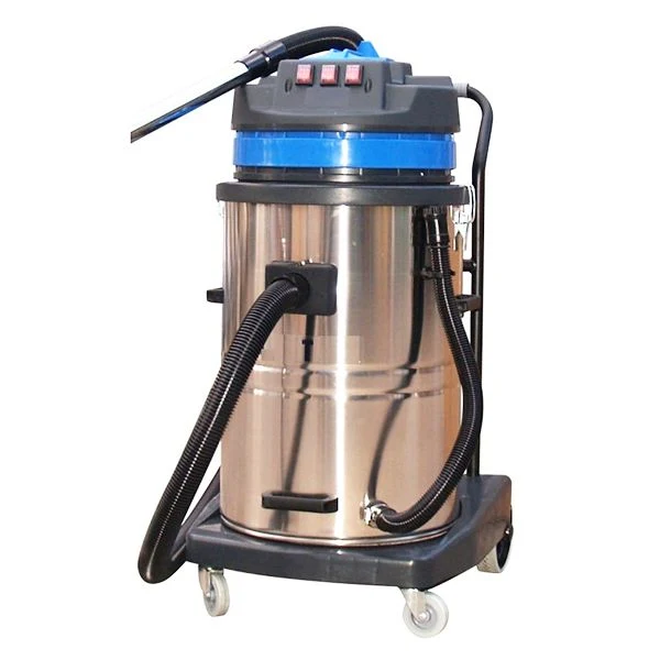 Aspiradora Industrial 80 L – Succión Potente, con Carro y Kit de Accesorios