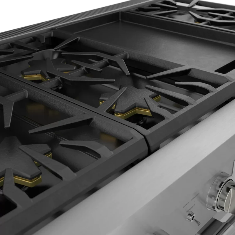 Estufa combinada 48" Pro Harmony® 6 zonas