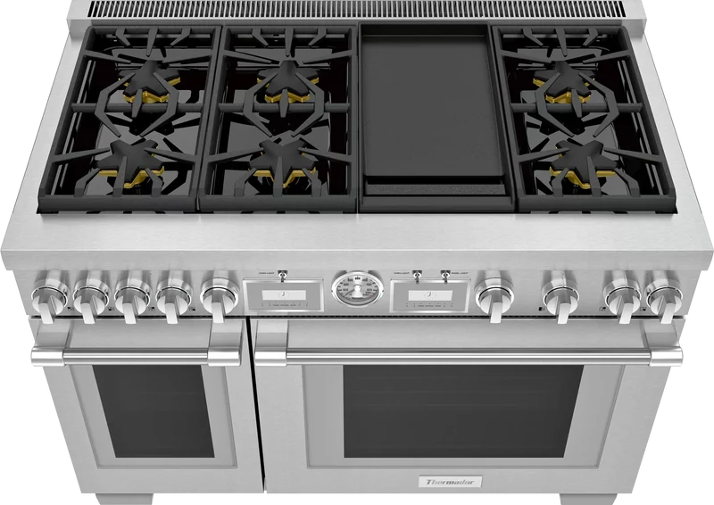 Estufa combinada 48" Pro Grand® 6 zonas