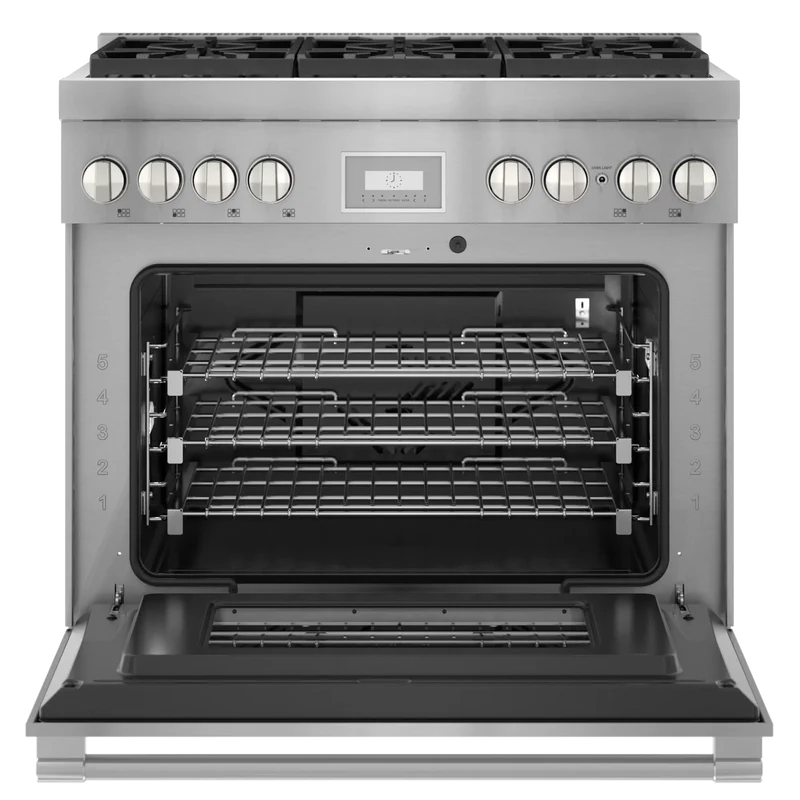 Estufa 36" Pro Harmony® 6 zonas INOX