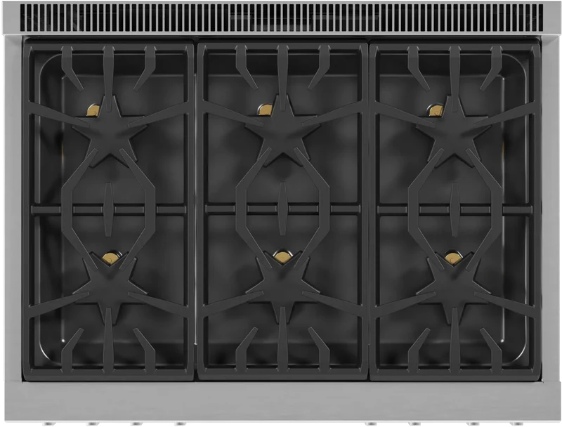 Estufa 36" Pro Harmony® 6 zonas INOX