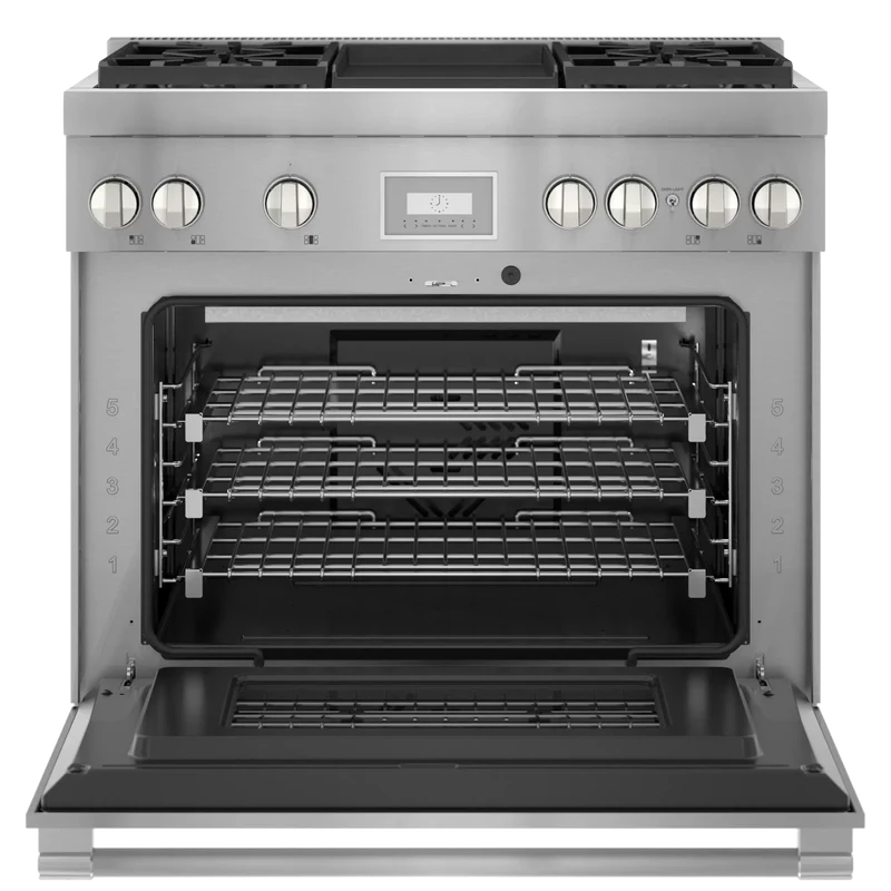 Estufa 36" Pro Harmony® 4 zonas INOX