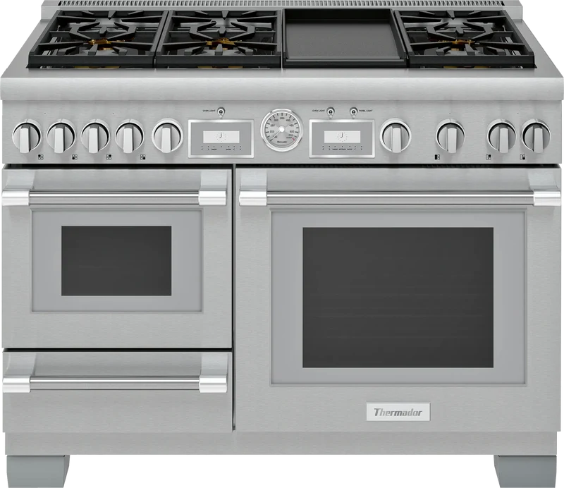 Estufa combinada 48" Pro Grand® 6 zonas