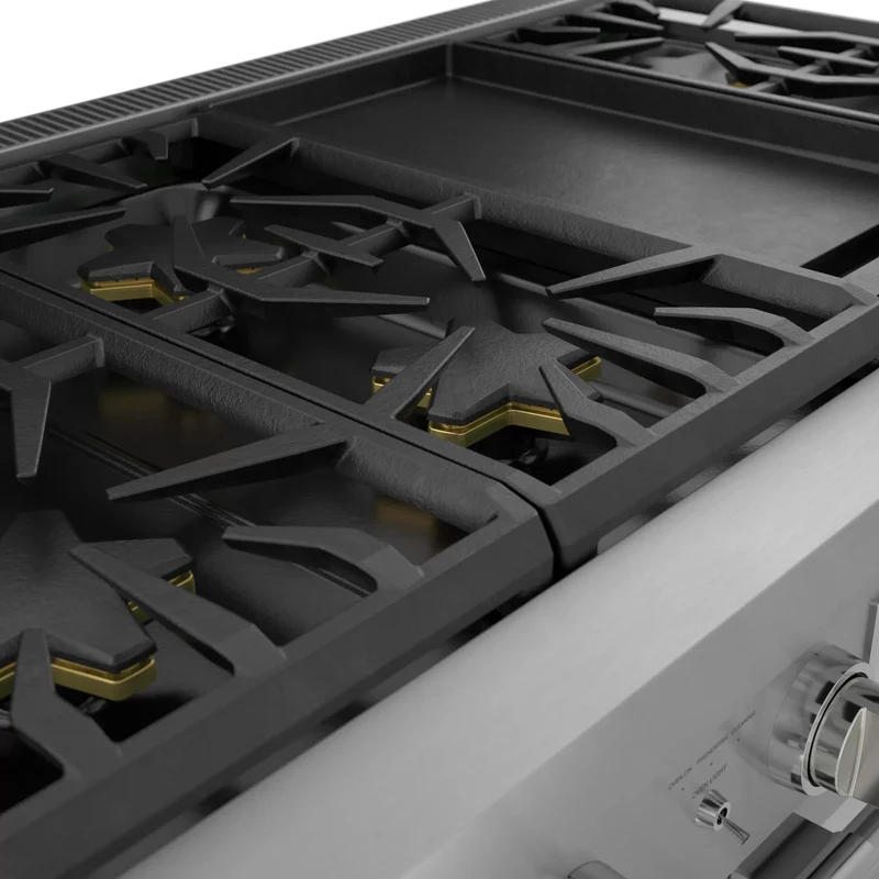 Estufa combinada 48" Pro Harmony® 6 zonas