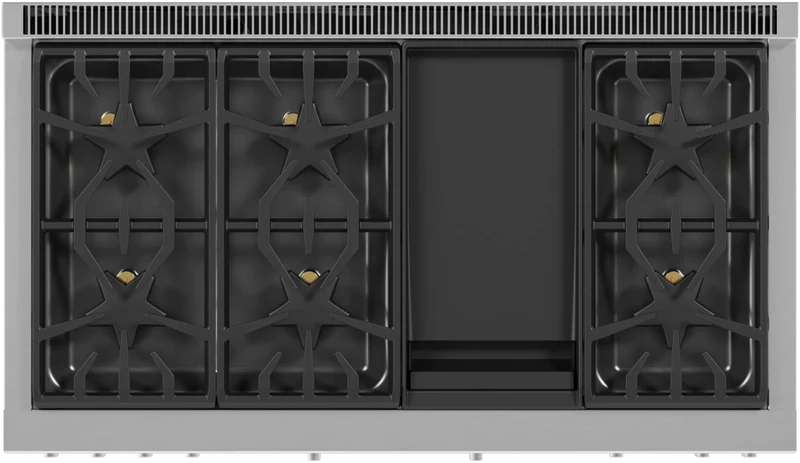 Estufa combinada 48" Pro Harmony® 6 zonas