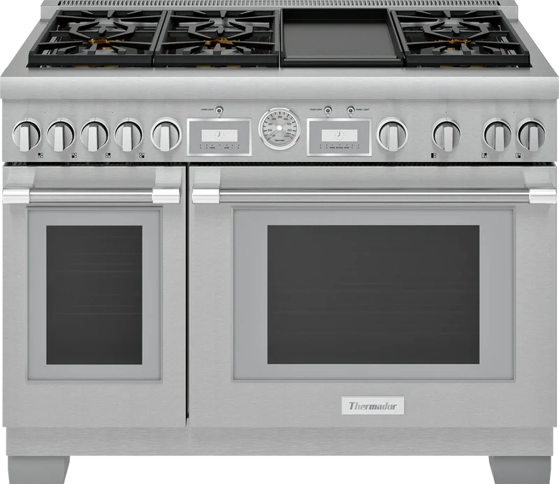 Estufa combinada 48" Pro Grand® 6 zonas