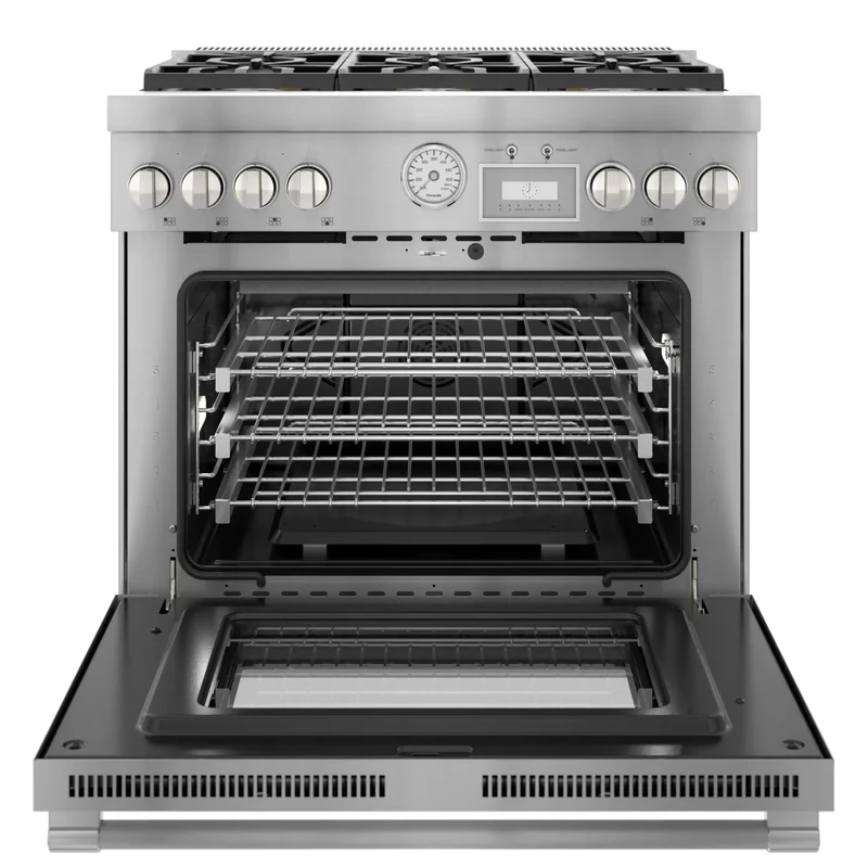 Estufa 36" Pro Grand® 6 zonas INOX
