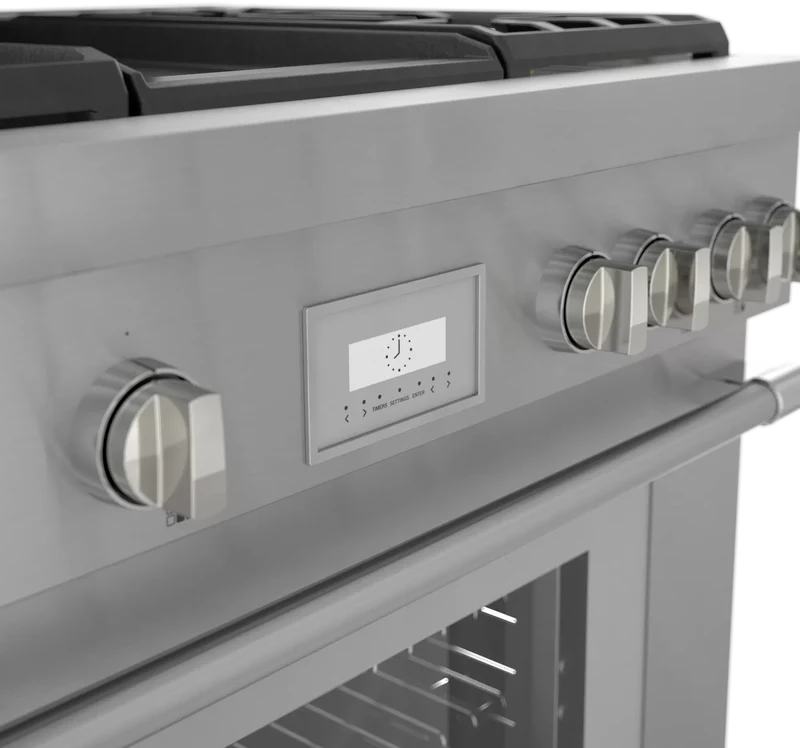 Estufa 36" Pro Harmony® 4 zonas INOX