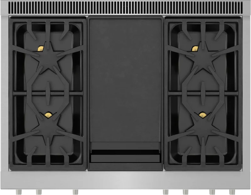 Estufa 36" Pro Harmony® 4 zonas INOX