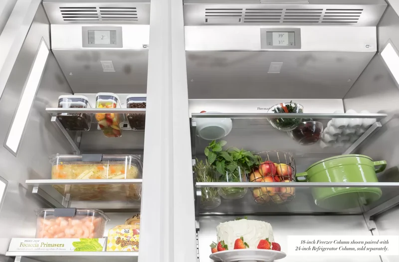 Refrigerador combinado Freedom® 36" panelable con icemaker LH