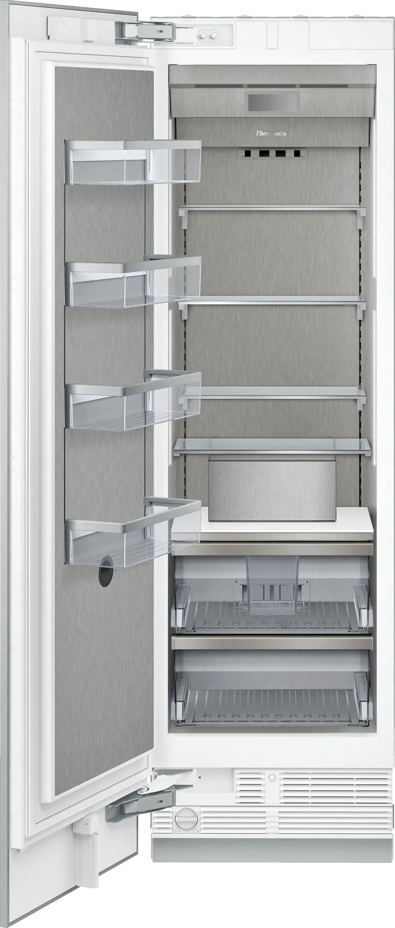 Refrigerador combinado Freedom® 24" panelable con ice maker