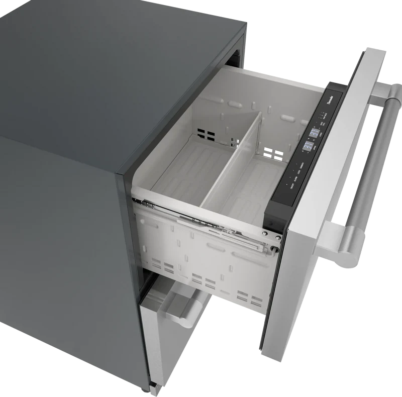 Refrigerador combinado Freedom® 24" doble cajón INOX