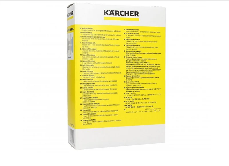 Sacchetti Filtro Aspirapolvere Kärcher WD2 Originali (5 pezzi)