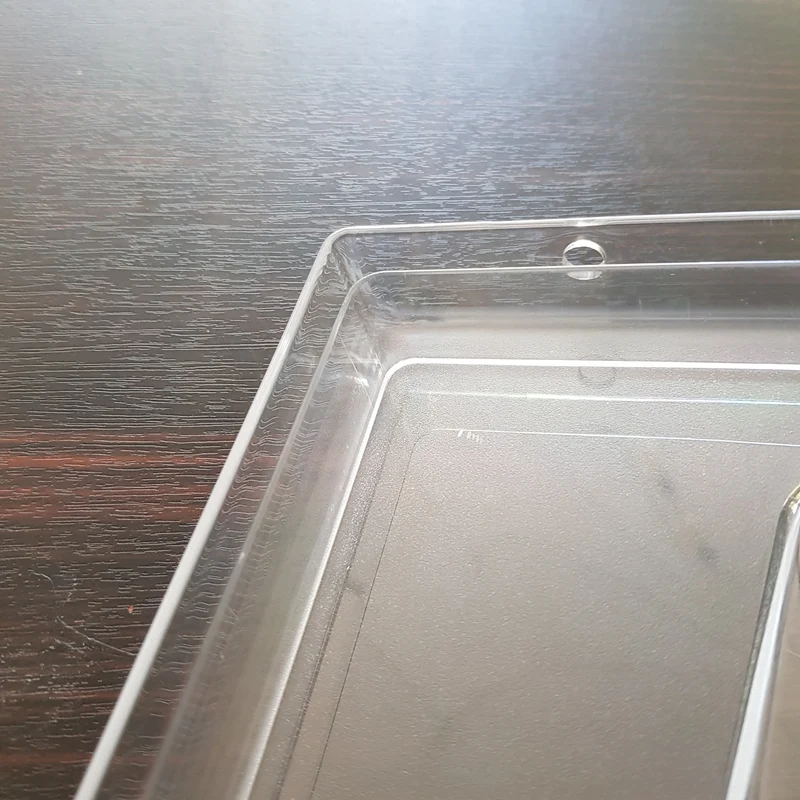 Frontale del contenitore verdure trasparente per frigo Whirpool