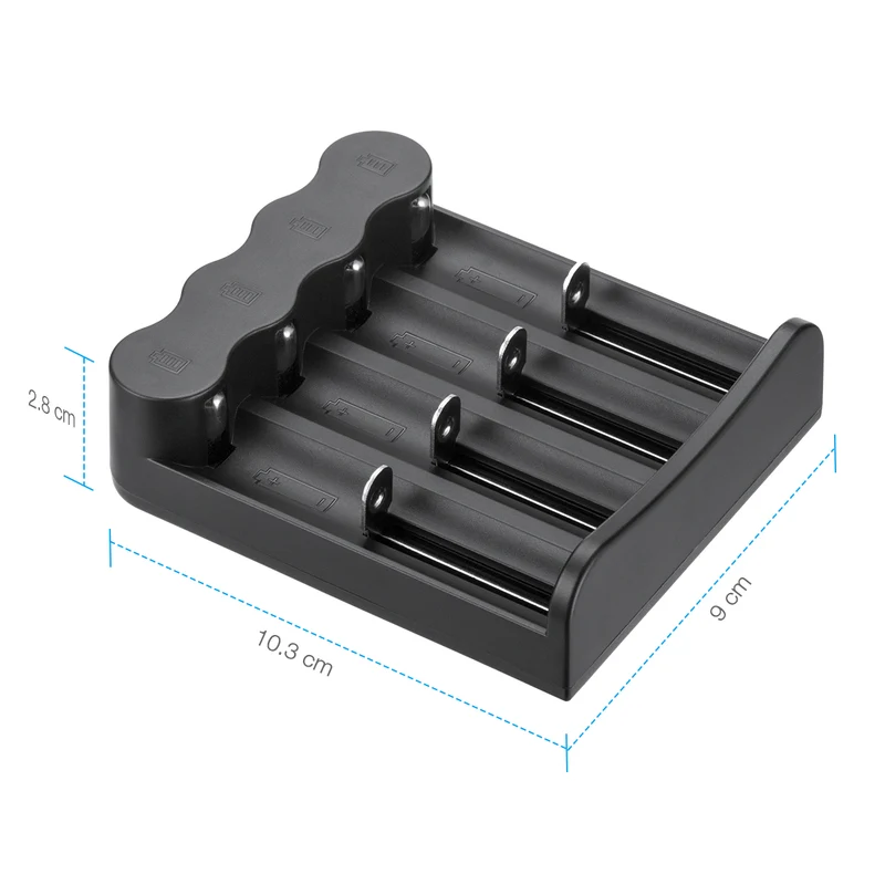 【UK】Li-ion Battery Charger for 10440 14500 16340 26650 Rechargeable Battery