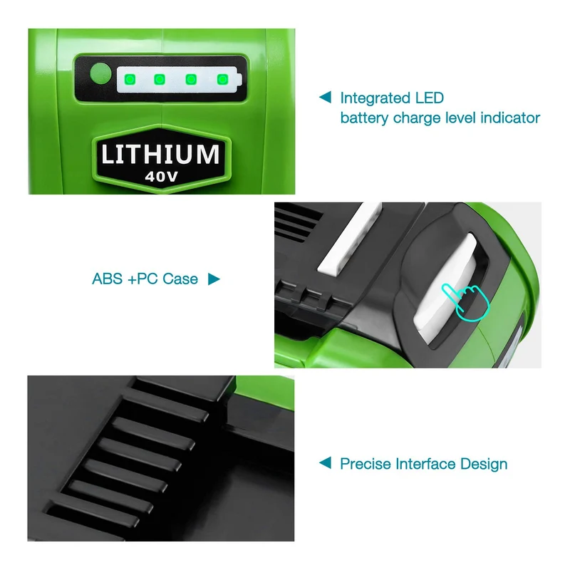 Upgraded 7.0Ah Battery Replacement for Greenworks Tools