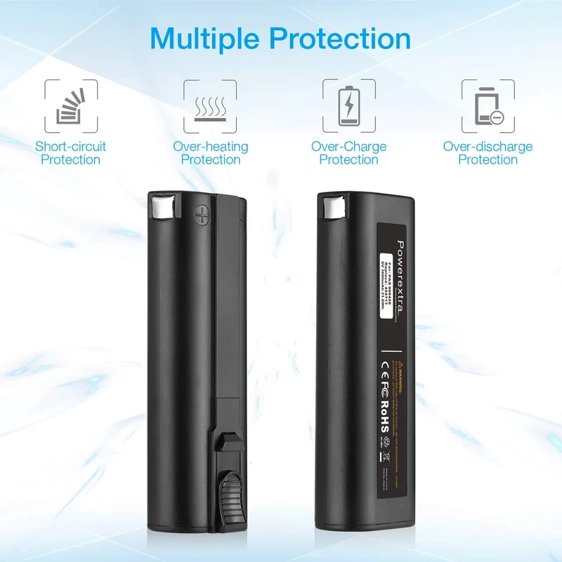 2 Pack 6V 3600mAh NI-MH Battery Compatible with Paslode