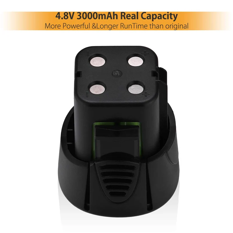 Replacement 4.8V 3000mAh Battery for Dremel 7300-N/8 7300-PT