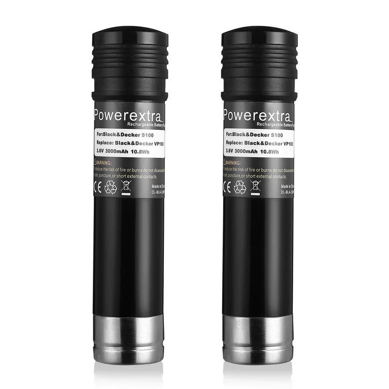 Replacement Battery 3.6V 3.0Ah for Black & Decker Versapak
