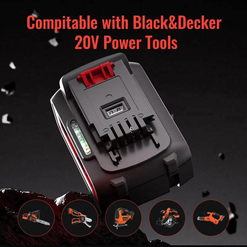 LBXR20 20V 6.0Ah Replacement Battery