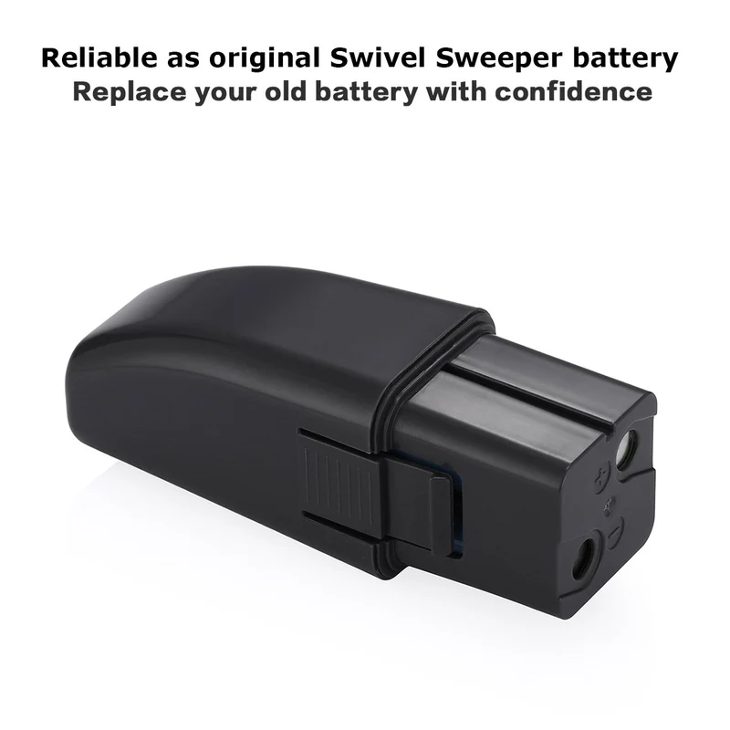Replacement Battery Pack 7.2V for Ontel Swivel Sweeper